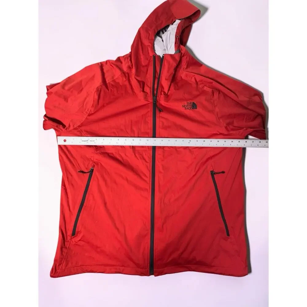 The North Face Men's Dry Vent Rain Jacket, Size XXL Red